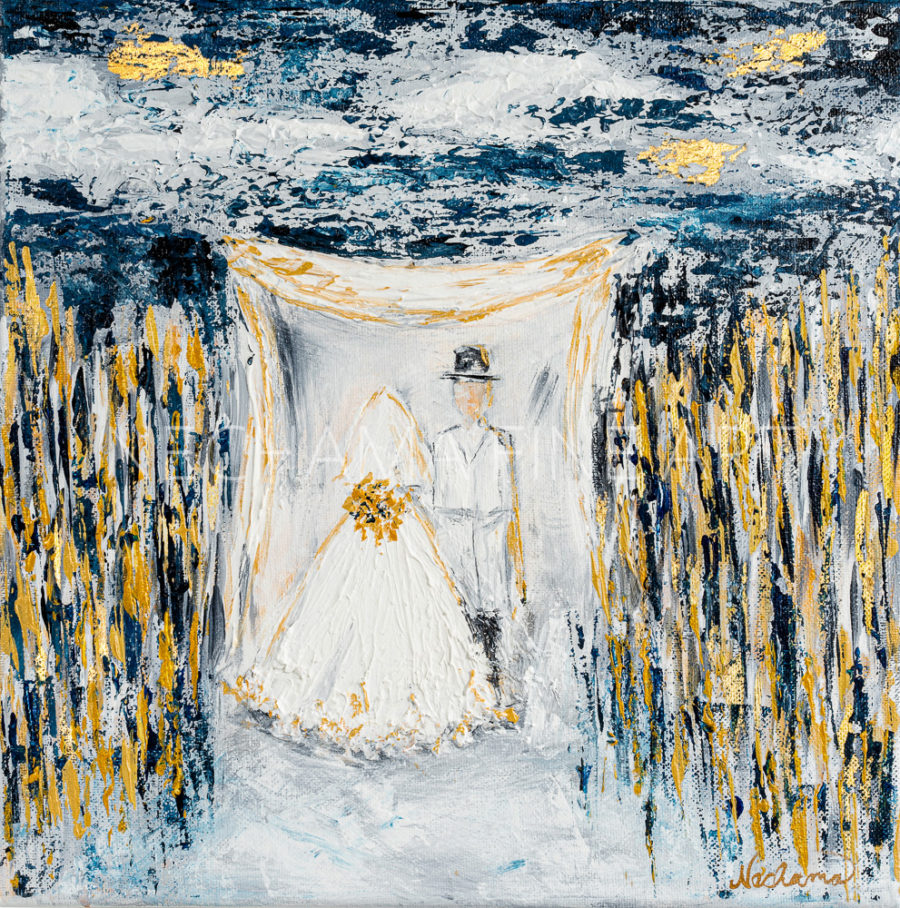 Wedding- Blue and Gold Series