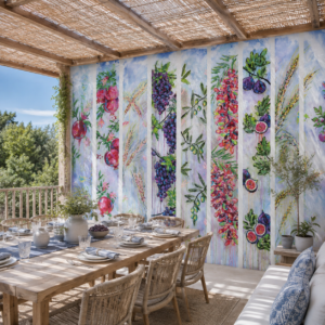 Shivas Haminim- Sukkah Mural