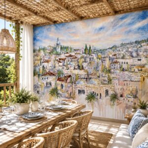 City of Gold - Sukkah Mural