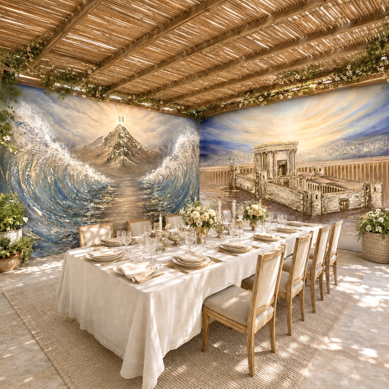 HOME- Sukkah Mural - Image 3