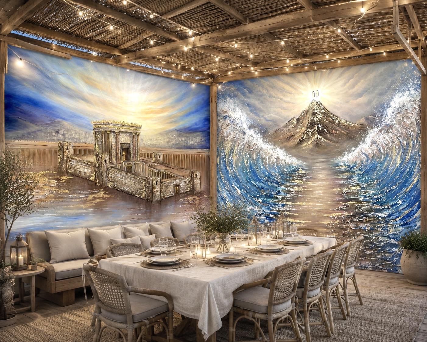HOME- Sukkah Mural - Image 2