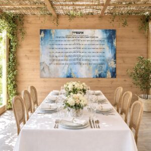 Ushpizen Prayer- Sukkah Mural
