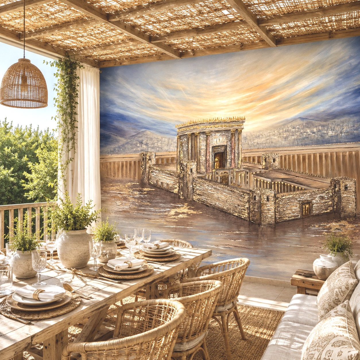 HOME- Sukkah Mural
