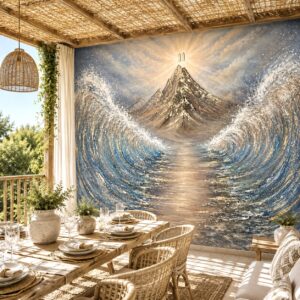 Beyond The Waves- Sukkah Mural