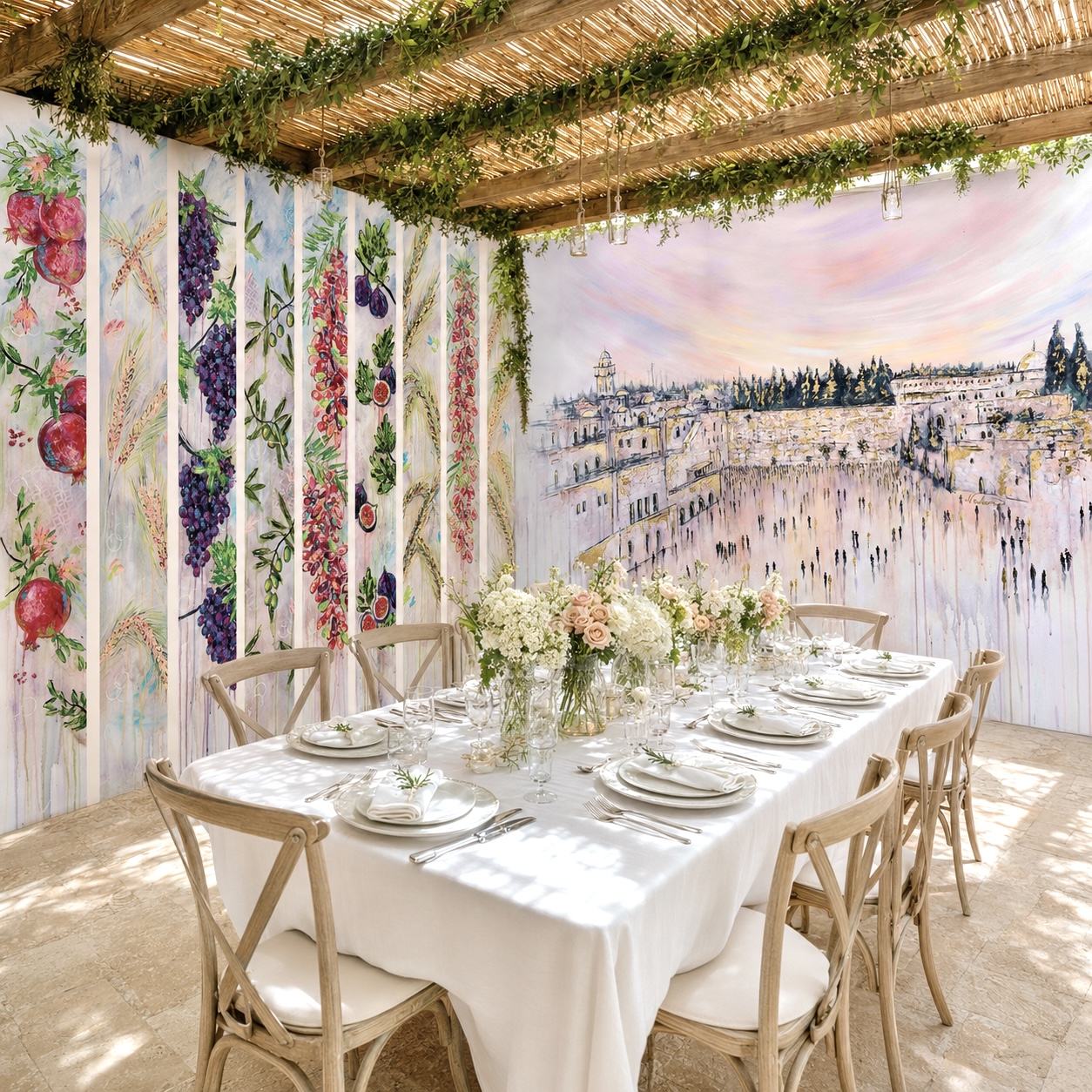 Serenity Kotel - Sukkah Mural - Image 2